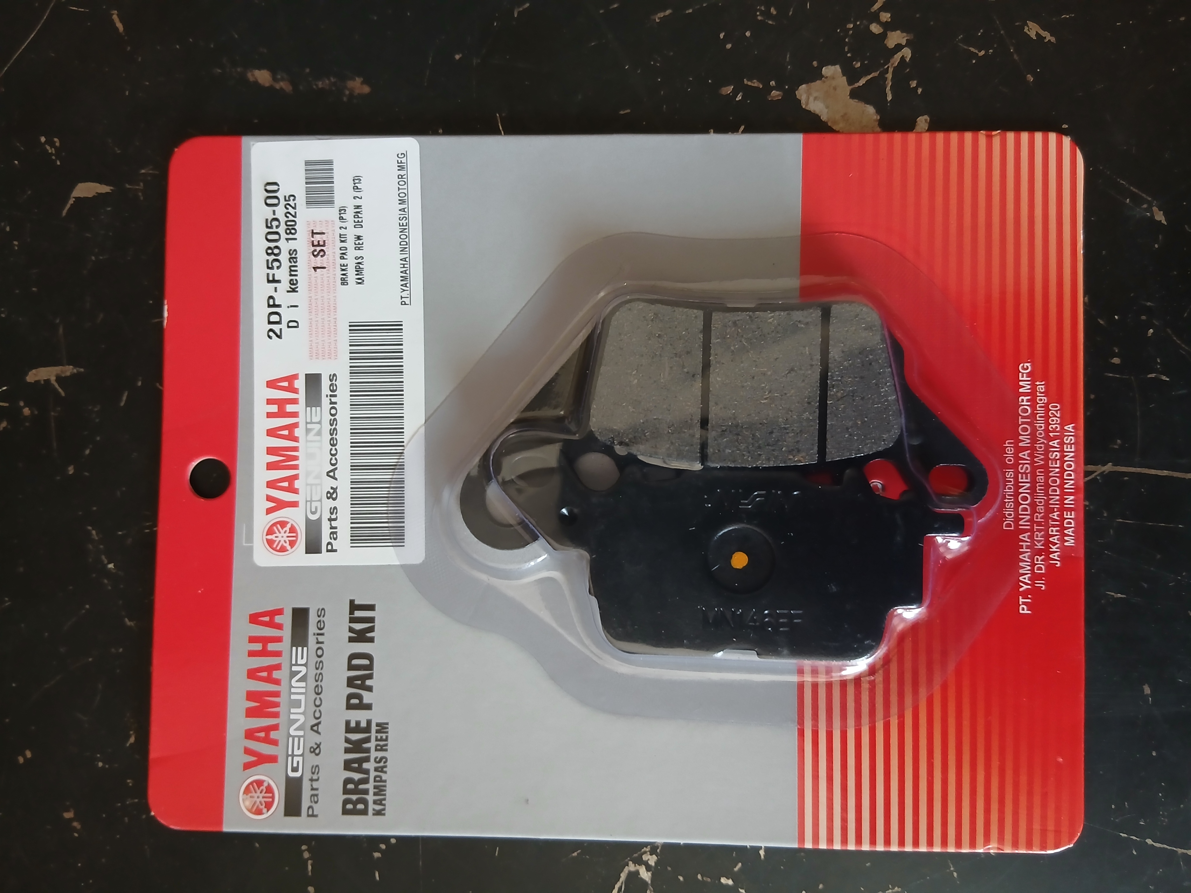 لنت ترمز چرخ جلو  YAMAHA Nmax / Nmax Turbo / Aerox / MxKing / Filano
